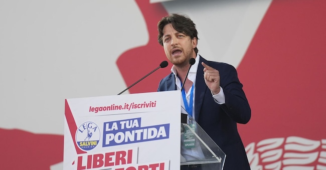 Il neogovernatore del Veneto, Alberto Stefani 