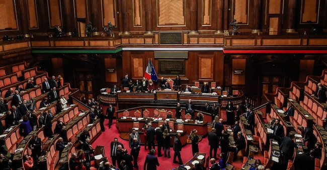L’aula del Senato