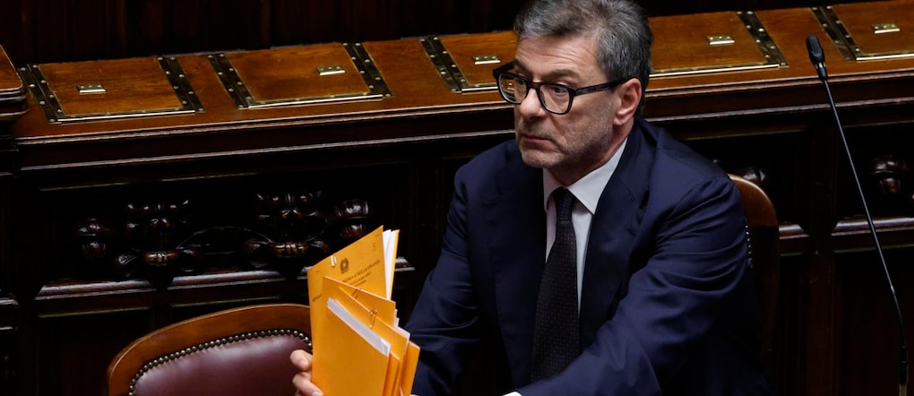 Il ministro dell’Economia Giancarlo Giorgetti