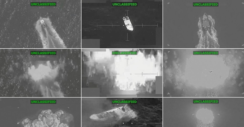 Usa colpiscono 3 imbarcazioni nel Pacifico: «Uccisi 8 narcoterroristi»