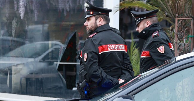 Omicidio fuori dal Bar Bellavista di Sarezzo a Brescia , Italia - 16 dicembre 2025. Cronaca (foto Nelson Hasanpapaj/LaPresse)