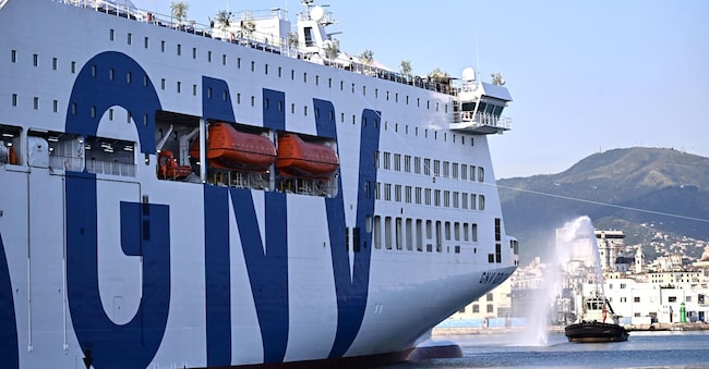 Un traghetto Ngv in una foto d'archivio. ANSA/ZENNARO
