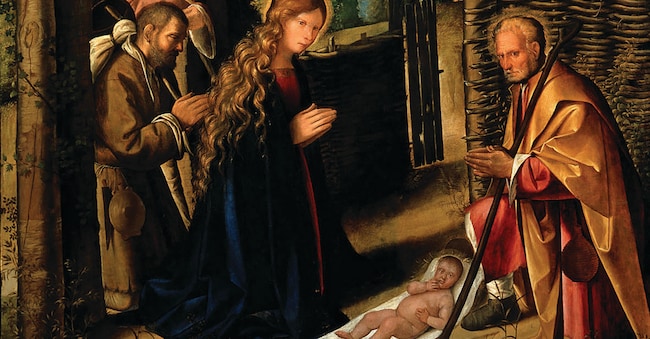 Boccaccio Boccaccino, «Adorazione dei pastori», 1499-1500 circa, Napoli, Museo e Real Bosco di Capodimonte