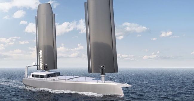 Il rendering della nave che sarà lunga 24 metri