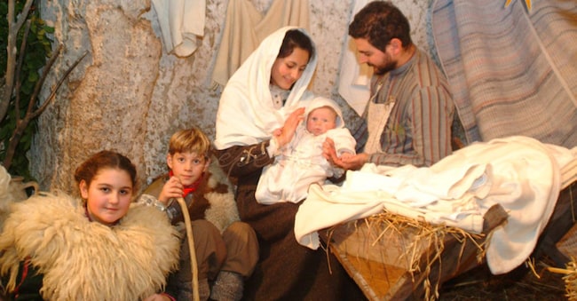 Il presepe vivente a Pezze di Greco