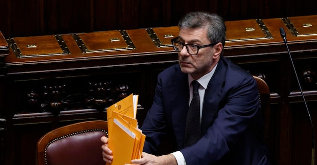 Il ministro dell’Economia Giancarlo Giorgetti