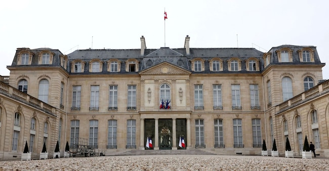  Palazzo dell'Eliseo, residenza ufficiale del Presidente francese, a Parig. REUTERS/Stephanie Lecocq/File Photo