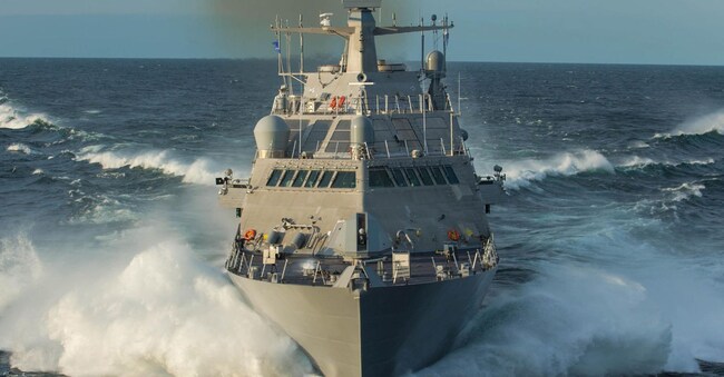La Uss Cooperstown LCS-23, costruita nel 2023 da Fincantieri attraverso la propria controllata Marinette Marine Corporation, in Wisconsin
