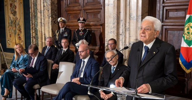 CERIMONIA PER LO SCAMBIO DEGLI AUGURI DI FINE ANNO CON I RAPPRESENTANTI DELLE ISTITUZIONI, DELLE FORZE POLITICHE E DELLA SOCIETÀ CIVILE