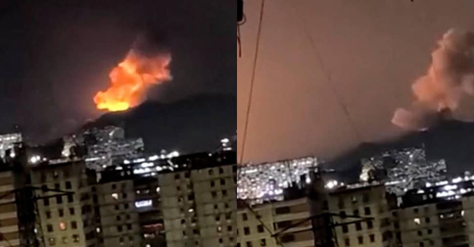 Venezuela, esplosioni e incendi a Caracas. Media Usa, attacco ordinato da Trump