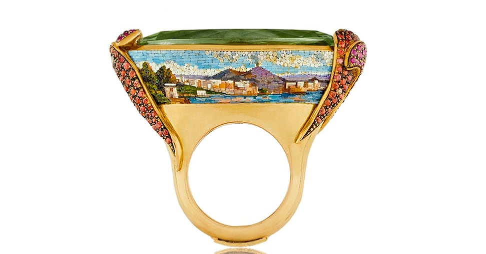 Nei gioielli di Le Sibille  l’arte del micromosaico romano diventa filosofia