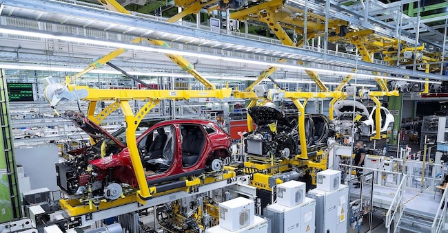 MercedeS Benz Azienda industria automobilistica produzione auto A. (Imagoeconomica)