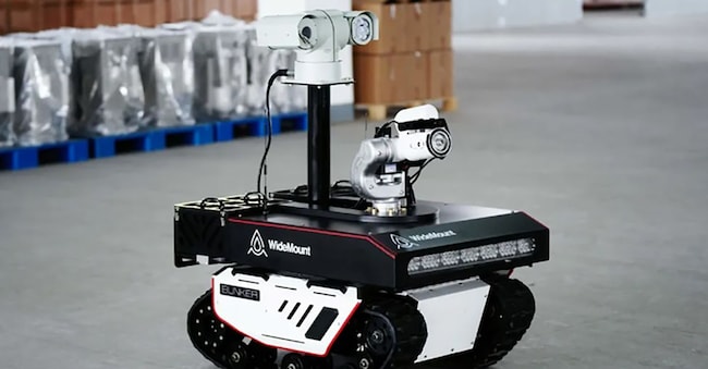 Widemount Dynamics Smart Firefighting Robot
