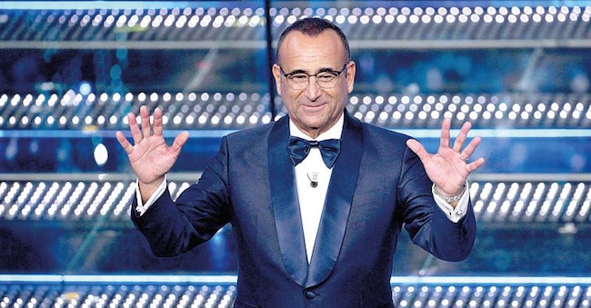 Carlo Conti è direttore artistico e conduttore del Festival di Sanremo