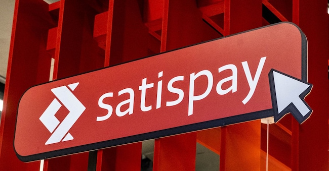 INSIEGNA LOGO MARCHIO SATISPAY