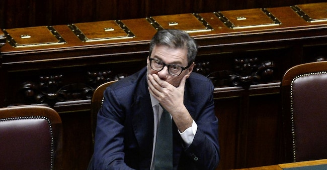 Giancarlo Giorgetti, ministro dell'Economia e delle Finanze