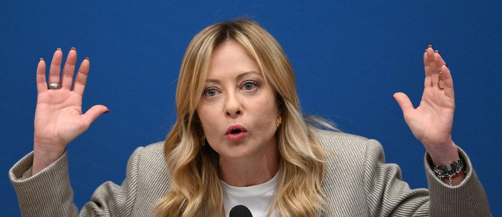 La premier Giorgia Meloni alla tradizionale conferenza stampa di fine anno slittat al 9 gennaio ANSA/ETTORE FERRARI