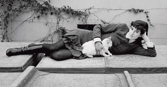 Bella Freud fotografata da Emily Andersen nel 1990.