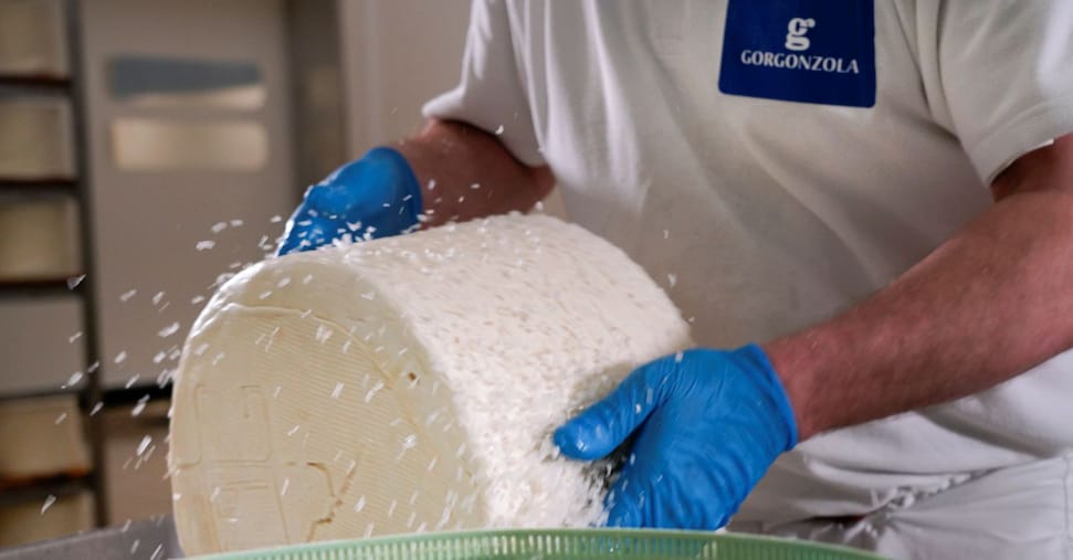 Gorgonzola, nuovo record per la produzione della Dop