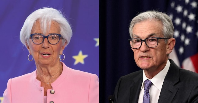 Christine Lagarde, Jerome Powell