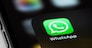 WhatsApp mobile icon app on screen smartphone iPhone macro. WhatsApp is a popular free instant text messaging system for mobile and other platforms. Moscow, Russia - June 15, 2021