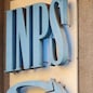 SEDE DELL' INPS, TARGA   INPS  LOGO