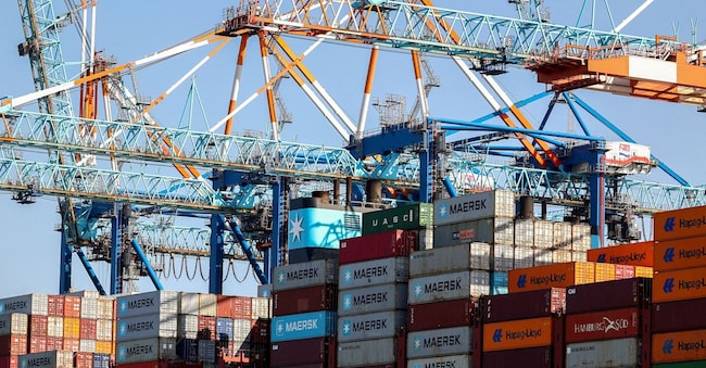 Un molo del terminal di Bremerhaven, in Germania (REUTERS)