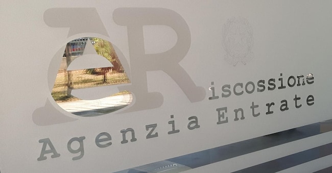 Una veduta esterna della sede centrale dell'Agenzia delle entrate-Riscossione, Roma, 28 aprile 2022. ANSA/ UFFICIO STAMPA
