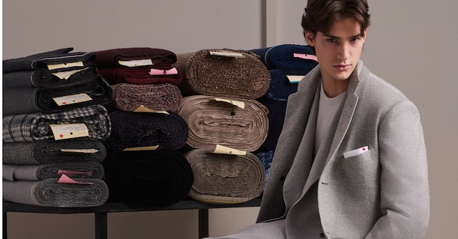 Un look della collezione uomo Kiton per l’AI 26-27 che sarà presentato sabato 17 gennaio a Milano