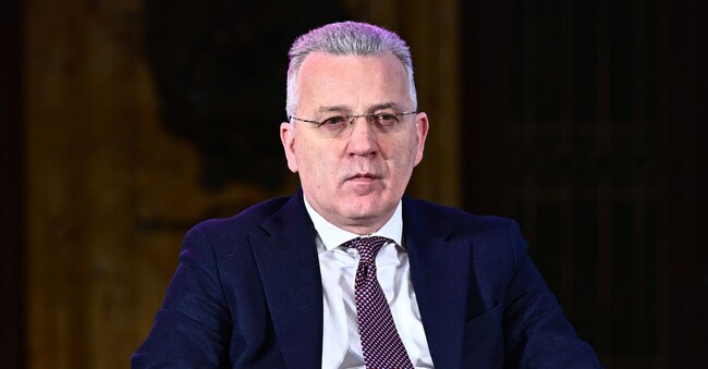 Il sindaco di La Spezia Pierluigi Peracchini. (ANSA/Luca Zennaro)