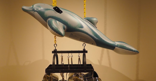 Jeff Koons e uno degli artisti che si possono ammirare alla Sonnabend Collection