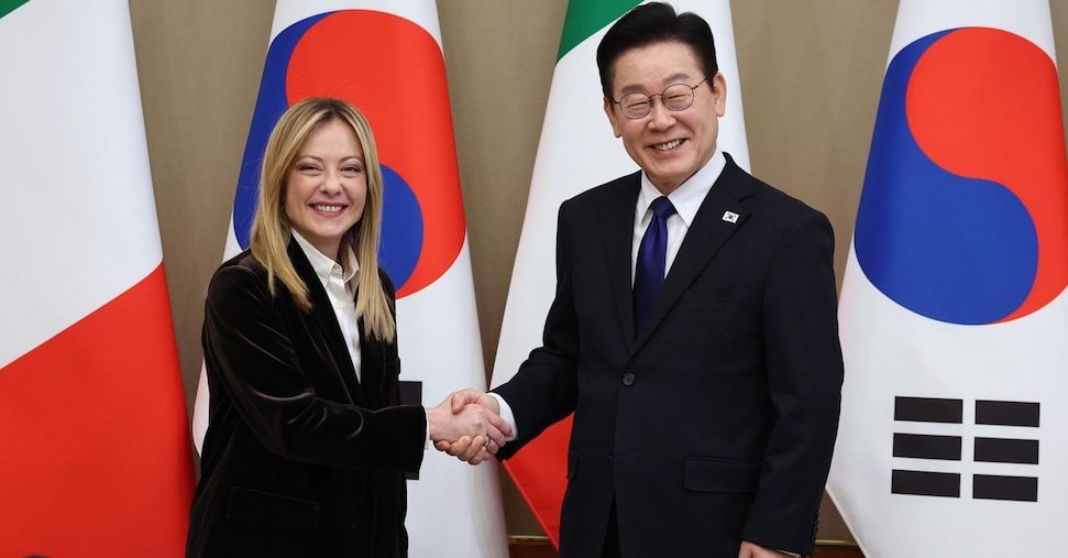 Minerali critici e semiconduttori, Meloni sigla l’alleanza con il coreano Lee