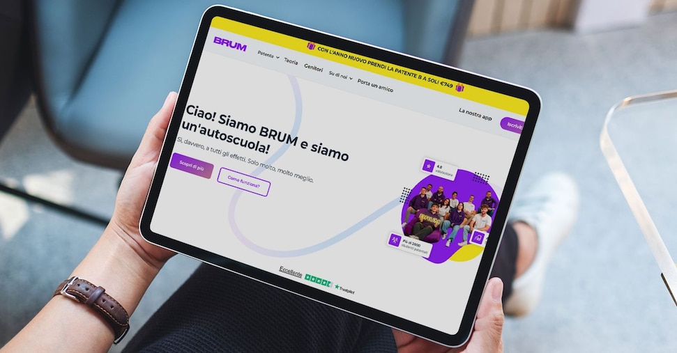 patente di guida la start up italiana brum un8217autoscuola digitale al mese per tre anni
