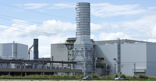 L’impianto di Ansaldo Energia a Birr