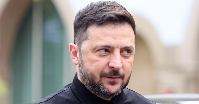 epa12633379 Il presidente ucraino Volodymyr Zelensky - foto d’archivio - gennaio 2026. EPA/GEORGE CHRISTOPHOROU