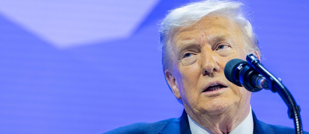 Il presidente Usa Donald Trump al World Economic Forum di Davos 2026