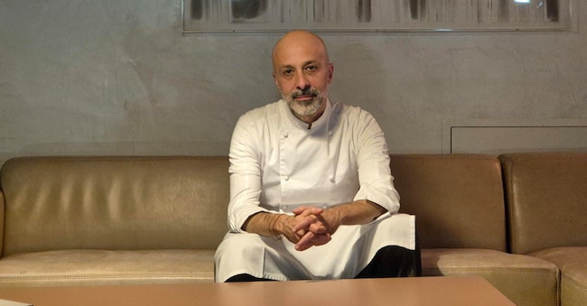 Niko Romito, chef abruzzese tre stelle Michelin. (Ansa)