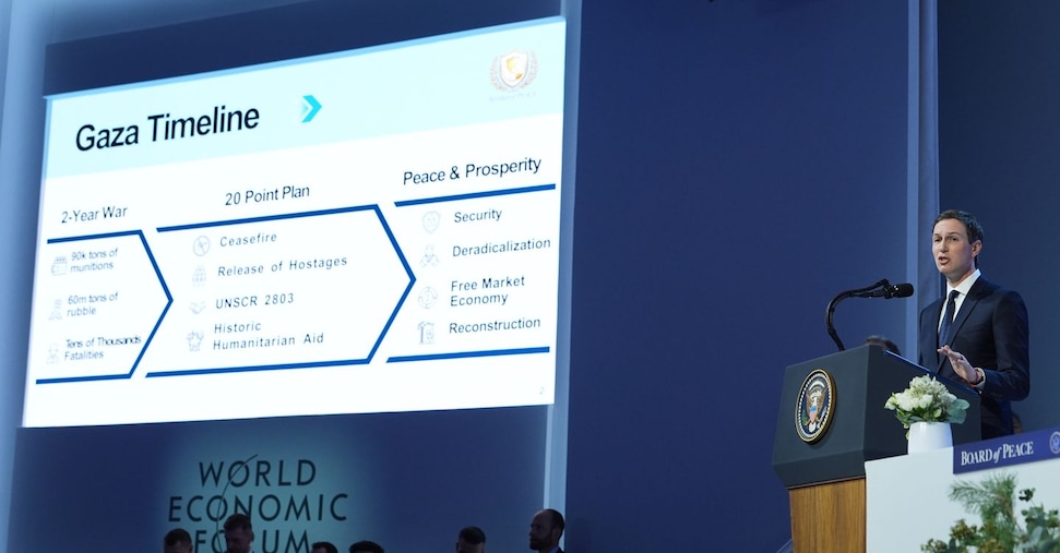 Gaza, Kushner: ecco il piano per la nuova Striscia. Grattacieli, trasporti e case al posto delle macerie Gaza, Kushner: ecco il piano per la nuova Striscia. Grattacieli, trasporti e case al posto delle macerie