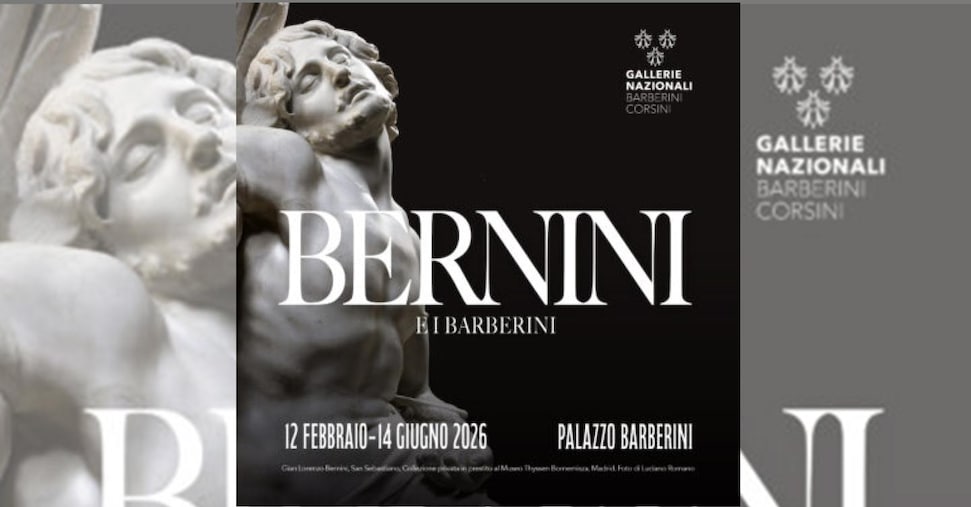 A Roma la mostra “Bernini e i Barberini” dal 12 febbraio
