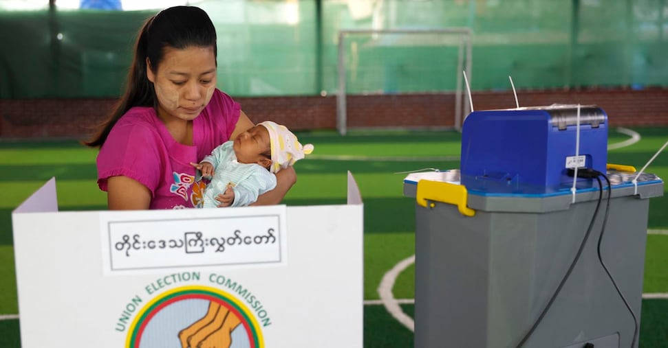 In Myanmar si apre la terza e ultima fase delle elezioni, partito filo-militare favorito In Myanmar si apre la terza e ultima fase delle elezioni, partito filo-militare favorito