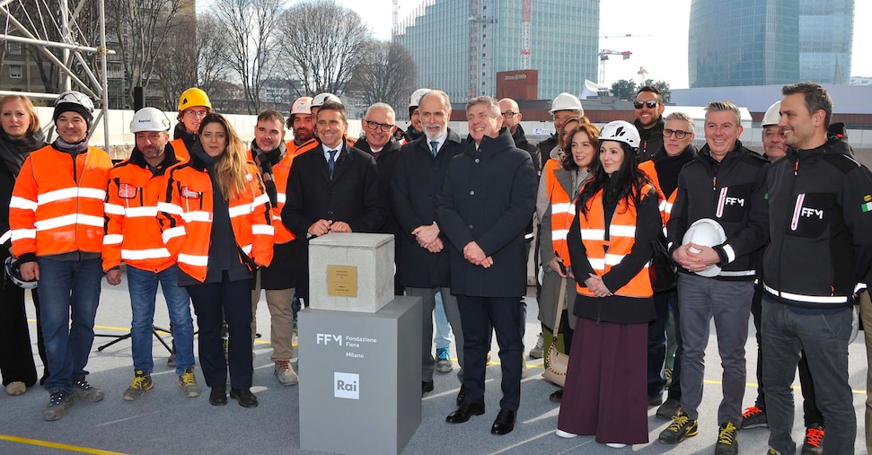 Partono i cantieri per la nuova Rai di Milano