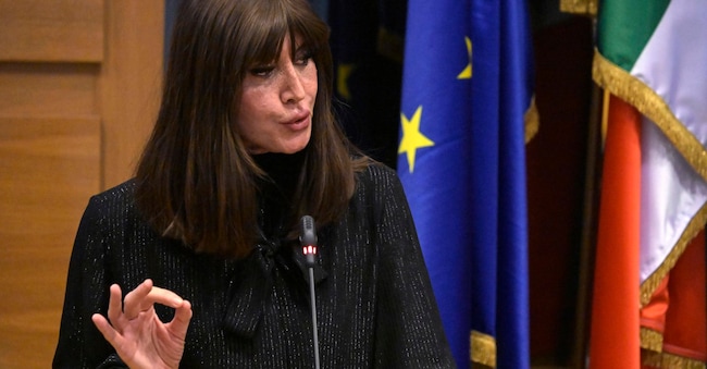 Il ministro dell’Universita’ e della Ricerca, Anna Maria Bernini