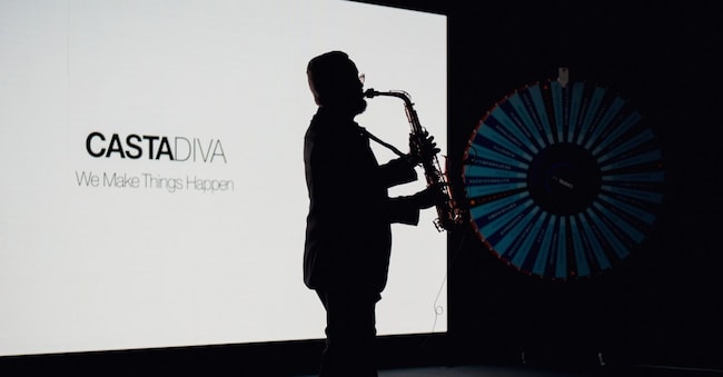Un’immagine degli eventi di Casta Diva Group, società italiana quotata sul mercato EGM di Borsa Italiana (gruppo Euronext)