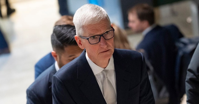  Tim Cook, ceo di Apple, a Davos 