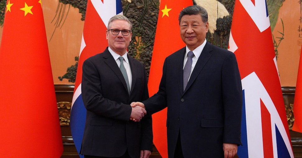 Xi e Starmer, «imperativo» e «vitale» più dialogo tra Cina e Regno Unito
