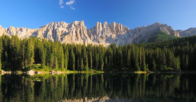 Le Dolomiti, maestose e infinite, sono state dichiarate Patrimonio mondiale dell’Unesco nel 2009