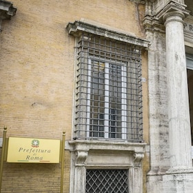 SEDE PREFETTURA DI ROMA TARGA