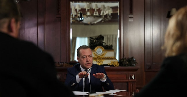  Dmitry Medvedev. REUTERS 