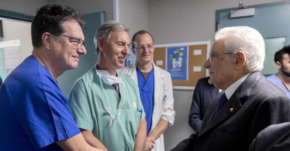 mattarella visita i giovani sopravvissuti di crans montana