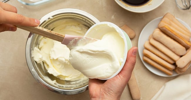 Mascarpone Adobe stock